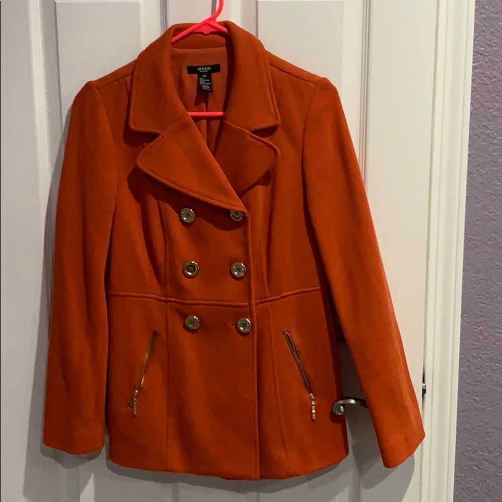 Alfani Orange Coat - Picture 5 of 5